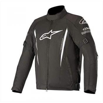 Vestimentaire de moto Alpinestars Gunner V2 imperméable Noire Blanche 4XL