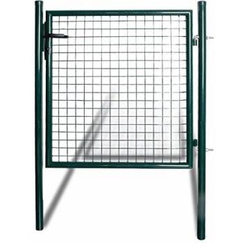 Powder-Coated Steel Single Door Fence Gate