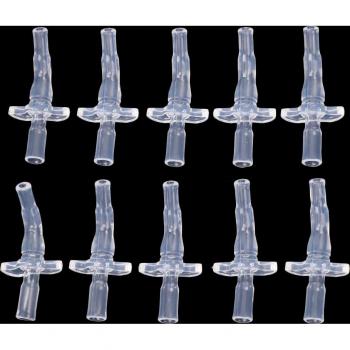 10 Pcs Silicone Baby Drink Bottle Straw Accessories