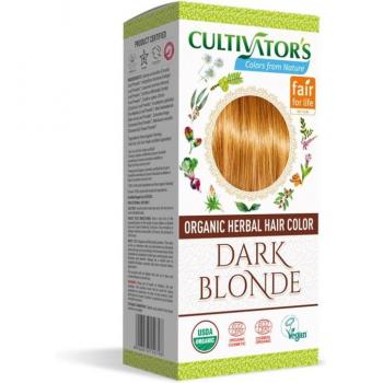 Tinte Ecológico Rubio Oscuro 100g Cultivators Sin Químicos