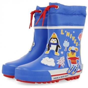 Botas de agua Gioseppo para bebé niño con parches