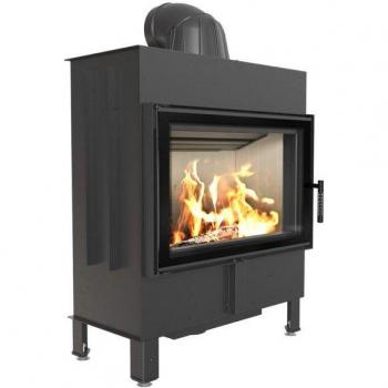 Fuego Inteligente Kratki Lucy 14 kW Negra, Diámetro 200 mm