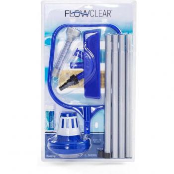 Flowclear Complete Pool Maintenance and Repair Kit with Thermometer and Test Set