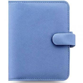 Filofax Saffiano Pocket Organizer Vista Blue
