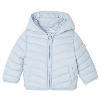 Manteau d'extérieur bébé capuche bleu ciel VERTBAUDET