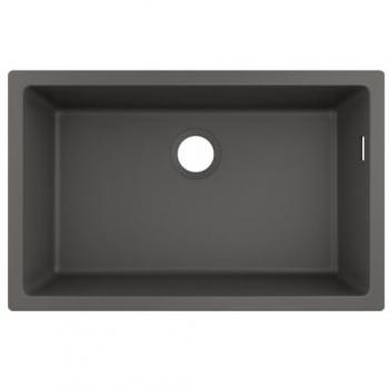 Bac à lave sous plan Hansgrohe S51‑660 Gris