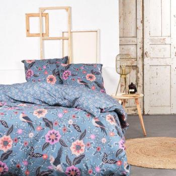 SUNSHINE Floral Bettdecke 240 × 220 cm – Baumwollbettbezug