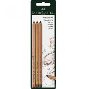 Crayons Faber-Castell Pitt Pastel (3 pièces)