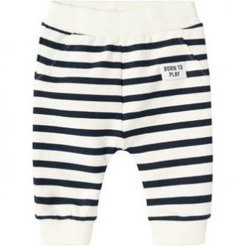 Ringelhose Naturblau Unisex Größe 62