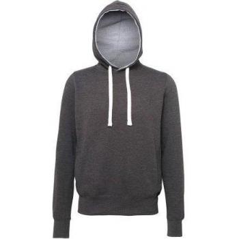Sudadera de hombre Awdis con capucha y hombros caídos talla L carbón