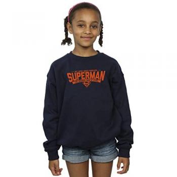 DC Comic Blue Girl's Superhero Top