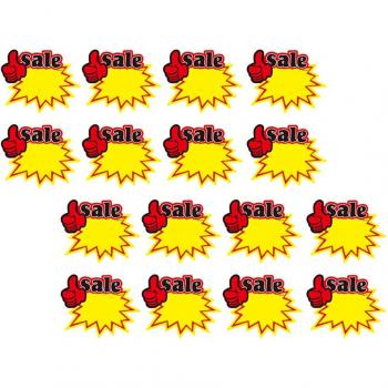 50 Pcs Blank Advertising Price Tags