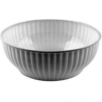 Insalatiera Mobil Plastic 50 30 BIM SSS HO.RE.CA. Costolata Bianco