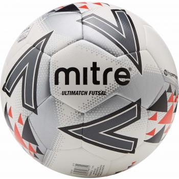 Mitre ULTIMATCH Indoor Futsal Ball White/Red/Black