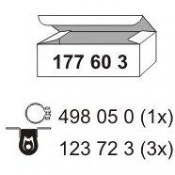 Schallschutz Montageset Ernst 177603, Schalldämpfer
