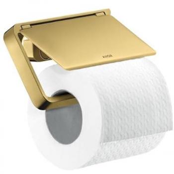 Hansgrohe Axor Papierrollenhalter, stilvoll in Polished Gold Optic