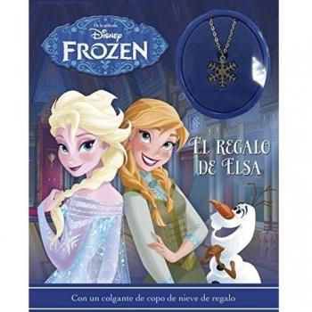 Frozen.Libro con collar. El regalo de Elsa (Lujo).