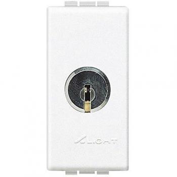 Déviateur à clé 1P 16A BTicino LivingLight N4022