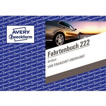 Avery Zweckform Fahrtenbuch DIN A6, 222