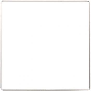 Orecchino in metallo “Carré” Rico Design, White 20 cm