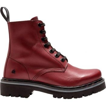 Botines Burdeos Unisex con Cordones