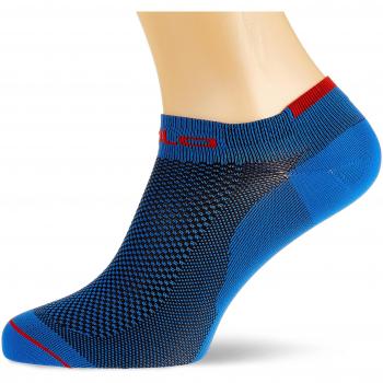 Odlo Ceramicoool Low-Cut Trainingssocken – Navy/Feuerrot, EU 45-47