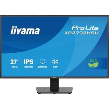 Iiyama ProLite 27” Full HD IPS Panel – Energy Class B, 120 Hz