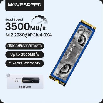 MOVESPEED 256GB M.2 SSD 3500MB/s