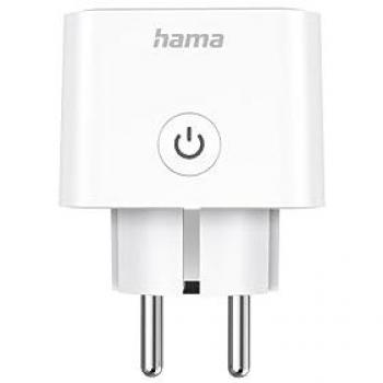 Hama WLAN-Steckdose Smart mit Stromzähler, 3680W, weiß