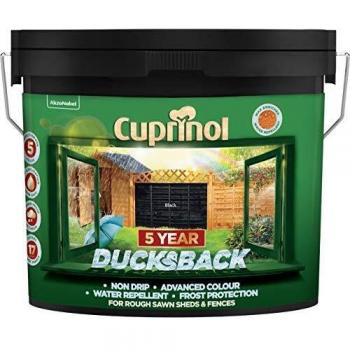 Cuprinol 5 Year Ducksback Black Wood Treatment 9L