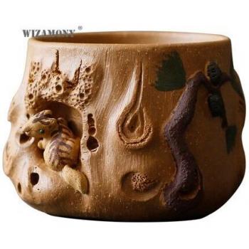 Vaso de Té Tradicional Púrpura 1 Unidad