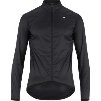 Jaqueta corta-vento Assos Mille GT C2 na cor preta