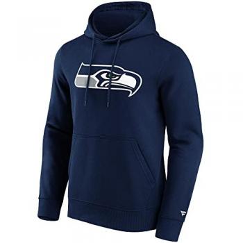 Fanatics Seattle Seahawks Logo Kapuzenpullover navy Herren S-XL