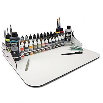 Tablette Vallejo 50×37 cm pour pinceaux et flacons