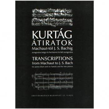 Transcripciones de Machaut a Bach para Piano a 4 y 6 Manos