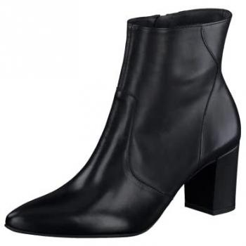 Bottines à talon bloc Paul Green noires