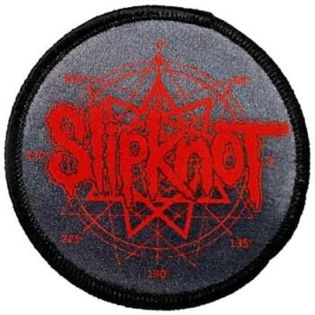 Nonagram Slipknot Patch Logo 7,5 cm × 7,5 cm