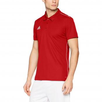 Adidas Herren Core 18 Poloshirt, Power Red/White, XL