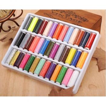 Good Quality Polyester Thread Set, 39 Colors, 150 Meters Each