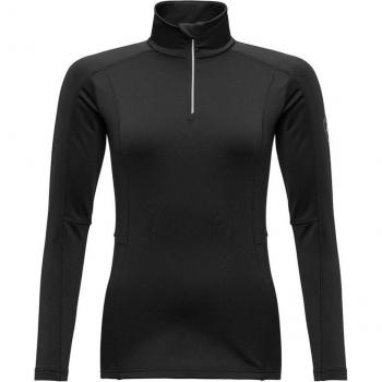 Camiseta Interior de Esquí Rossignol Classique Manga Larga Negra Mujer