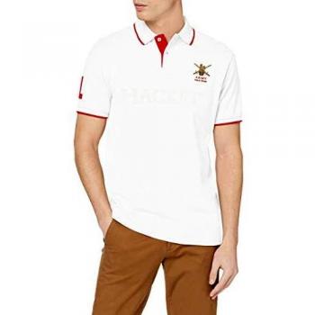 Polo de Hombre Hackett London Army, Beige, Talla X-Large