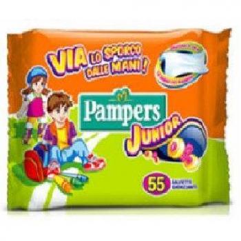 Pampers Panni Umidi Junior 55