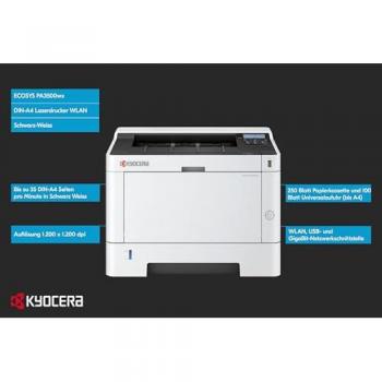 Kyocera ECOSYS PA3500wx/Plus S/W-Laserdrucker mit 3 Jahren Full-Service Vor-Ort