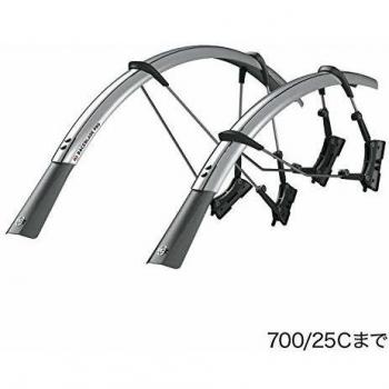 Raceblade Pro Mudguard Set – Black – 2‑Piece