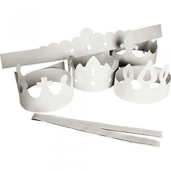 White Crown Decor Set