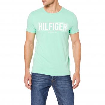 T-Shirt Tommy Hilfiger Box Hilfiger, Vert