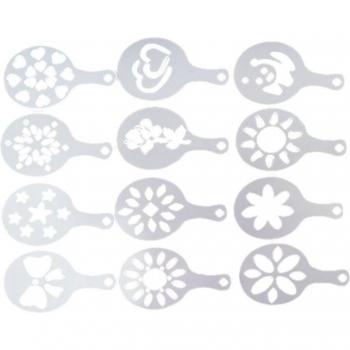DIY Coffee Art Stencils Kit