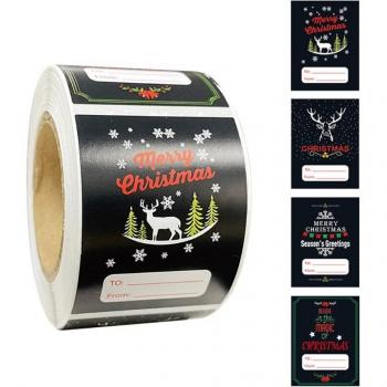 Cajas y Tarjetas con Sello Navideño (300/rollo)