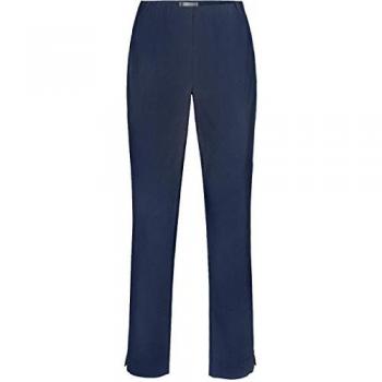 Bequeme Stretch-Hose Damen Knöchellänge INA Gr. 42 Marine von Stehmann