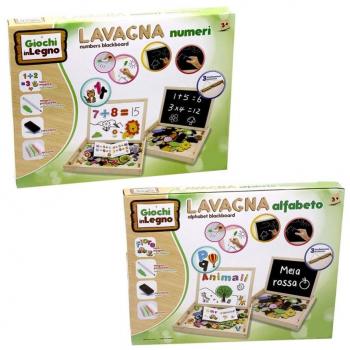 Tienda TRAESIO: Kit de Pizarra de Madera con Gesso, Rotulador y Imanes